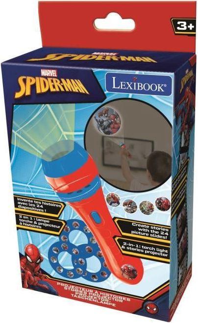 Actual product image Lexibook Spider-Man Story Projector and Flashlight (Multilingual)