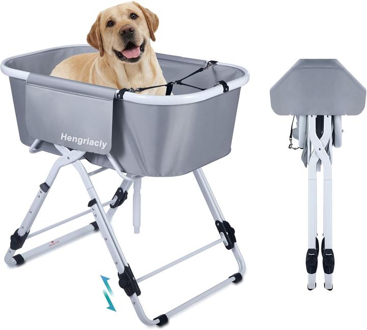Produktbild Hengriacly Höhenverstellbare Hundebadewanne (Hund)