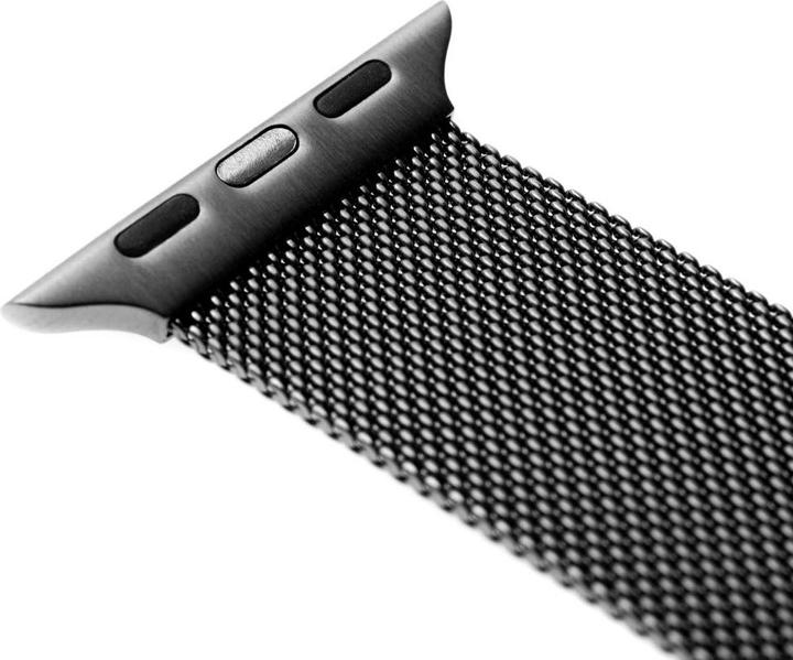 Image du produit Fixed Mesh metal rem til Apple Watch 42/44/45/49mm Sort (Métal)