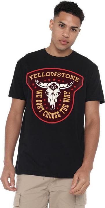 Immagine prodotto Yellowstone We Don't Choose The Way Maglietta Uomo (5XL)