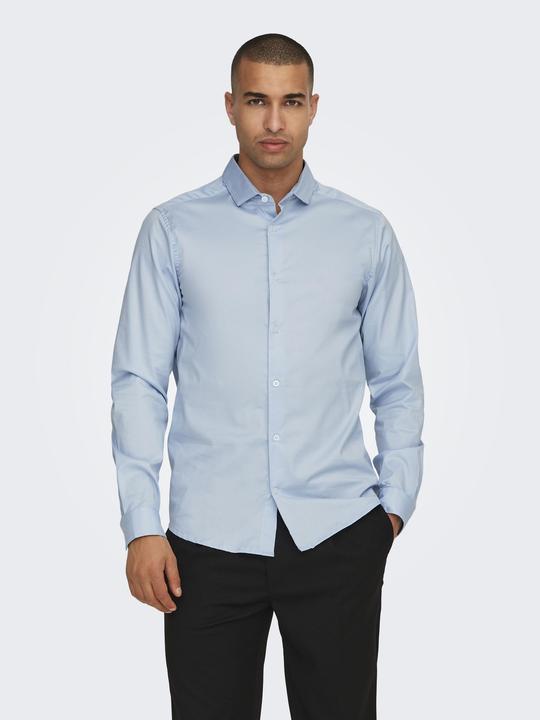 Produktbild Only & Sons Onsjordan Life Slim Twill Ls Shirt Noos (L)