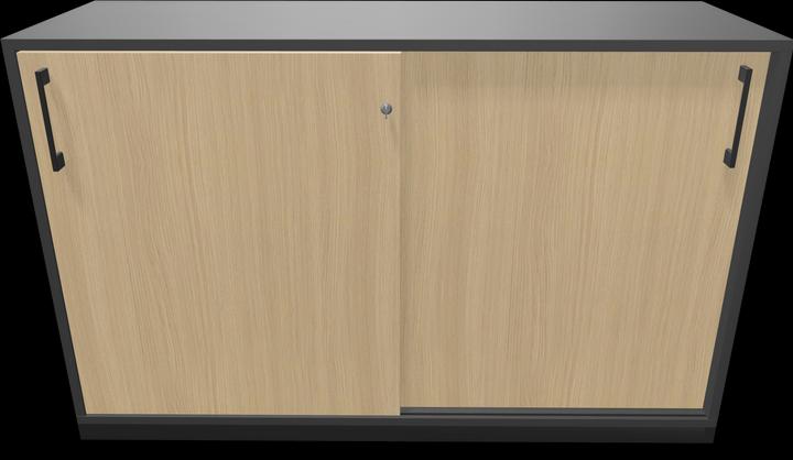 Actual product image Narbutas Choice sliding door cabinet (120 x 40 x 76 cm)