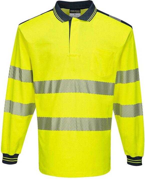 Produktbild Portwest PW3 Poloshirt Signalkleidung Langärmlig (4XL)