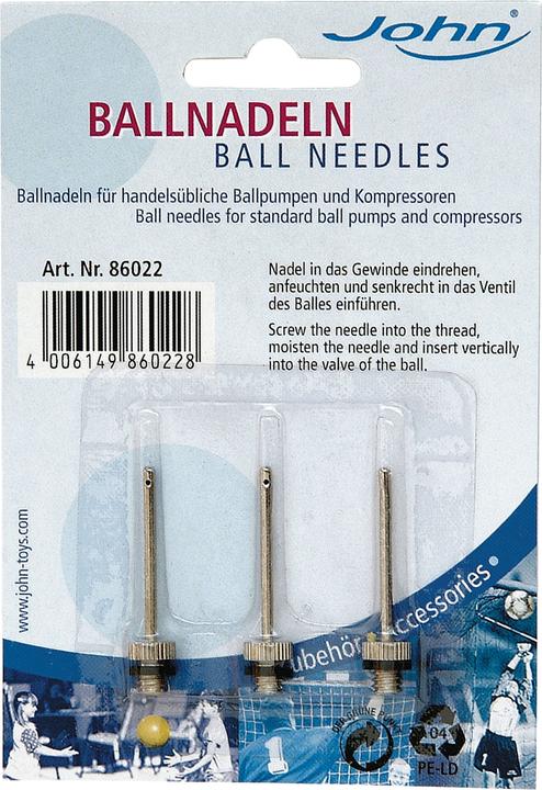 John Ballnadeln aus Metall
