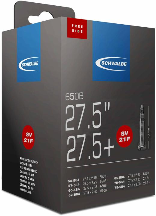 Actual product image Schwalbe Sv21f (Presta (SV), 27.5", 40 mm)