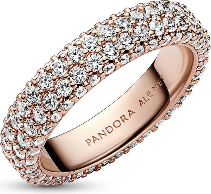 Actual product image Pandora Timeless Double Row Pavé Ring (54)