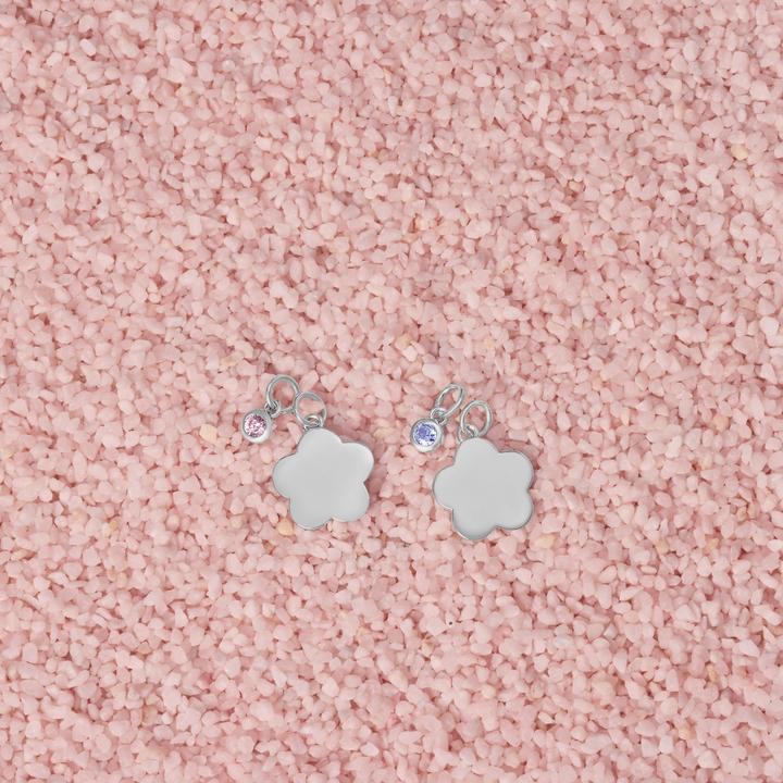 Produktbild Amor Anhänger für Damen, 925 Sterling Silber, Glas | Blume (Silber 925)