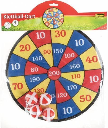 Actual product image Idena Velcro ball dart game w. 4 velcro balls, ca.35cm