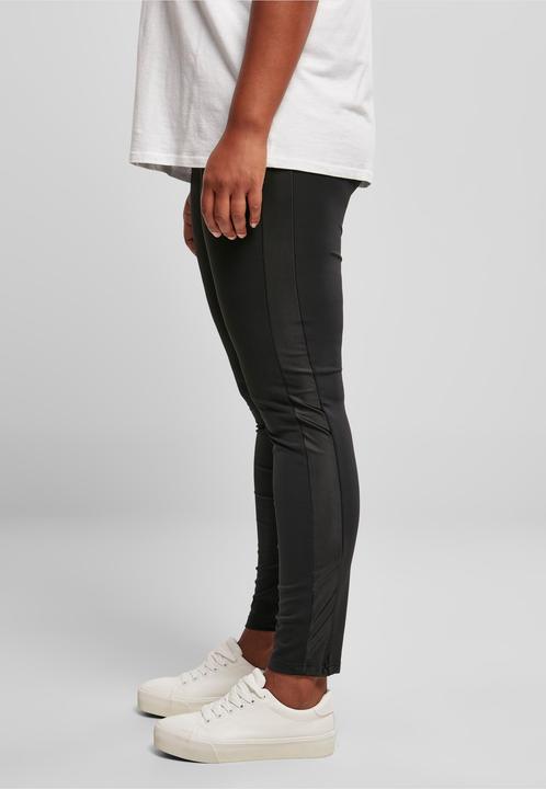 Actual product image Urban Classics Ladies Highwaist Shiny Stripe Leggings (M)