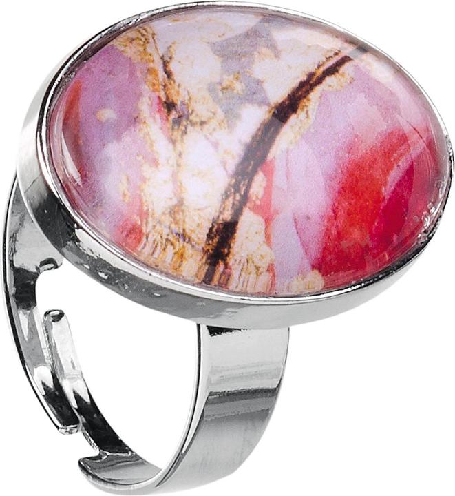 Produktbild Glorex Fingerring rund silberfarben Ø21mm