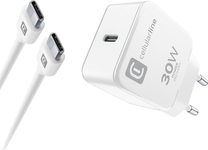Image du produit Cellularline USB-C Charger kit USB-C 30W (30 W)