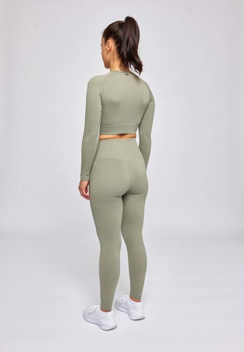 Produktbild Snocks Geripptes Sportshirt langarm Damen (L)