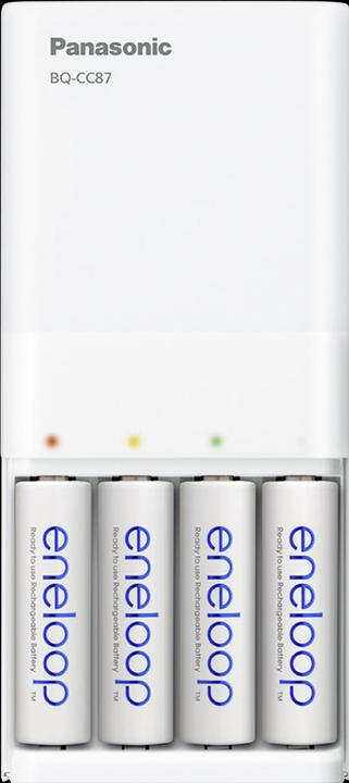Produktbild Panasonic Eneloop BQ-CC87 (4 Stk., AA, 1900 mAh, Ladegerät inkl. Akku)