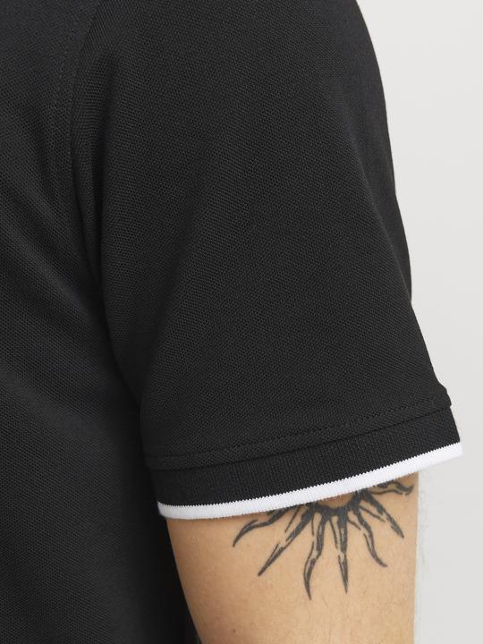Produktbild Jack & Jones Einfarbig Polokragen Poloshirt Poloshirt (M)