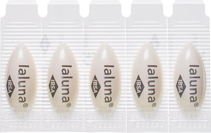 Actual product image IBSA Ialuna vaginal suppositories (185.40 ml, Vaginal suppositories)