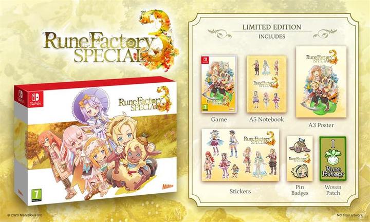 Image du produit Marvelous Rune Factory 3 Spécial (édition limitée) (Switch, Switch Lite, Switch OLED)