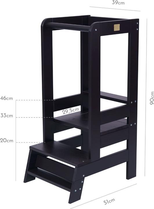 Produktbild Activity Board Lernturm und Küchenhelfer - Schwarz