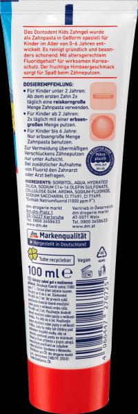 Produktbild dm Dontodent Zahnpasta Kinder, bis 6 Jahre