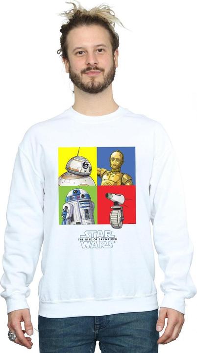 Produktbild Star Wars The Rise Of Skywalker Droid Squares Sweatshirt (4XL)
