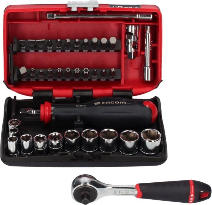 Productafbeelding Facom R2NANO doppenset 38 stuks 1/4" ( 834486 ) + koffer