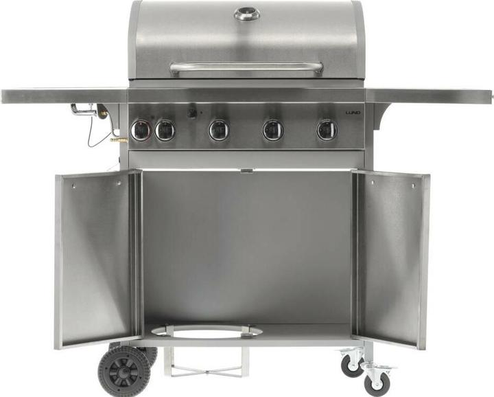 Actual product image Vorel Lund Grill Gazowy 4+1 żeliwny Ruszt 16kw (16 kW)