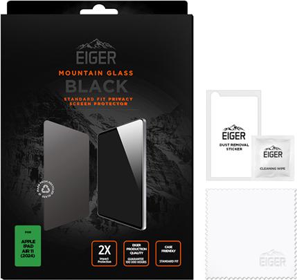 Immagine prodotto Eiger Mountain Glass Black Tablet (1 Pezzo/i, iPad Air 13 2024 (M2))