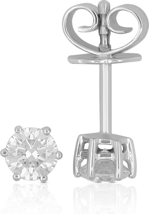 Muau Ohrstecker (Weissgold 750)