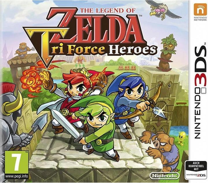 Actual product image Nintendo The Legend of Zelda: Tri Force Heroes (3DS, DE)