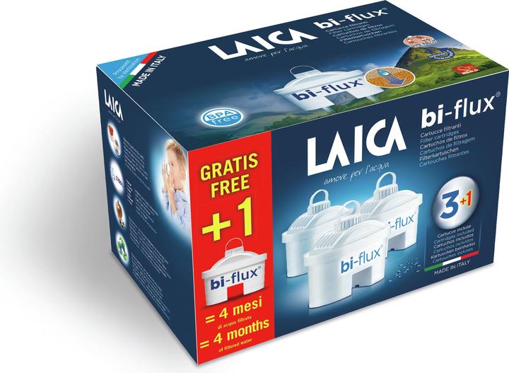 Laica Bi-Flux filter cartridge 4 pcs. (4 x)