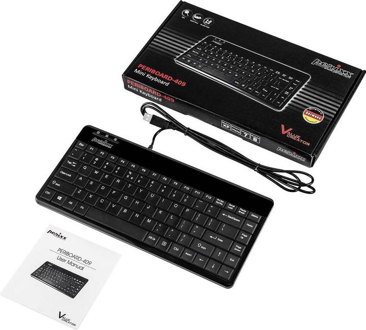 Actual product image Perixx PERIBOARD-409U (DE, Cable)