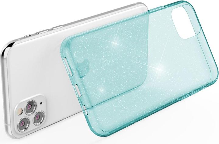 Immagine prodotto Nalia Copertura in silicone trasparente con glitter (Apple iPhone 11 Pro Max)