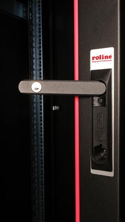 Actual product image Roline 19-inch network cabinet Pro 22 U (22 RU, 19 inch rack)