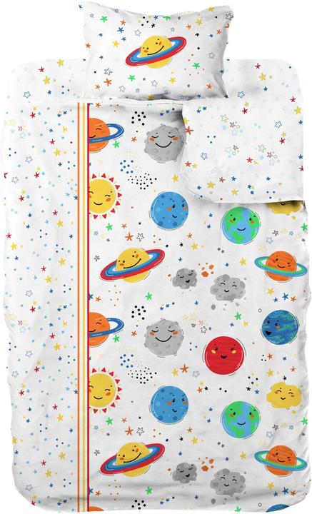 Cotton Box Baby Bettwäsche Planet (100 x 135 cm, 35 x 45 cm, 40 x 60 cm)