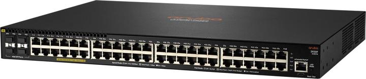Produktbild HPE E Aruba 2930F Switch 4 SFP Ports, PoE+ Layer 3, VSF Stacking, RIP Routing, Access OSP (48 Ports)