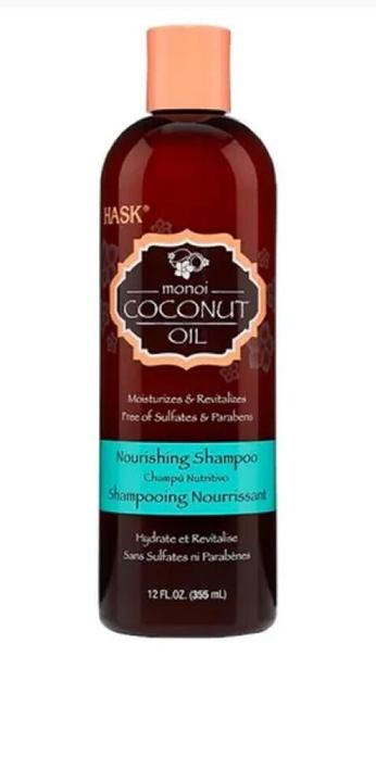 Immagine prodotto Hask Shampoo nutriente all'OLIO DI COCCO MONOI 355 ml (355 ml, Shampoo liquido)