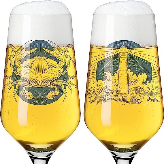 Produktbild Ritzenhoff 2ER-Set Pils-Glas Brauchzeit (0.37 l, 2 x)