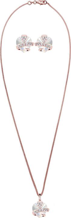 Immagine prodotto Elli Set di gioielli Cuore Cristalli Glamour Argento 925 (Argento 925)
