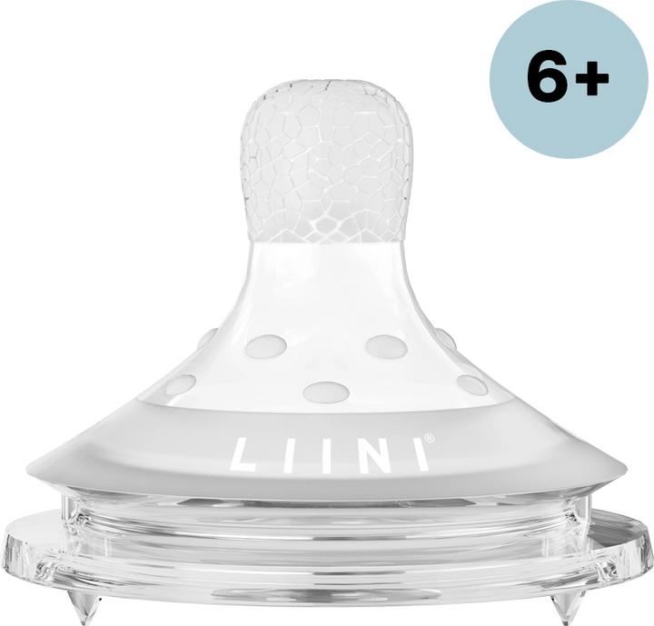 Liini Bottle teat with breast structure 6+