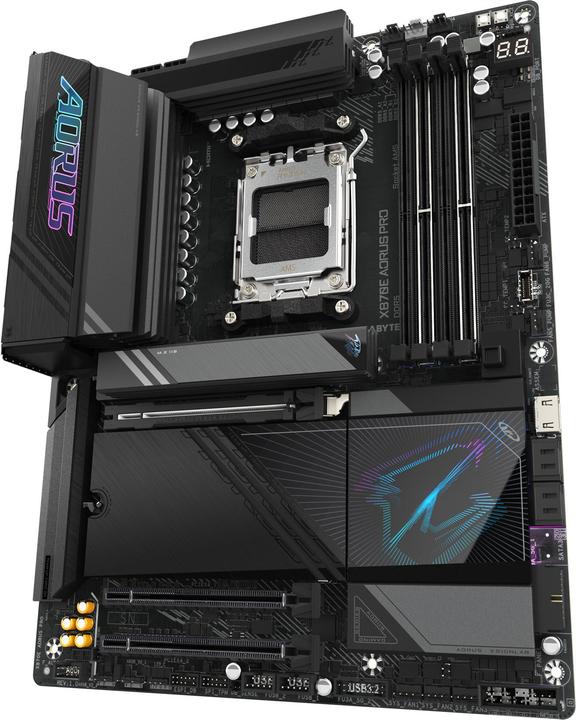Productafbeelding Gigabyte X870E AORUS PRO (X870,AM5,ATX,DDR5) (AM5, AMD X870E, ATX)