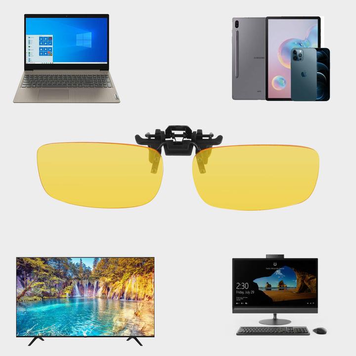 Actual product image Avizar Clip anti-blue light glasses