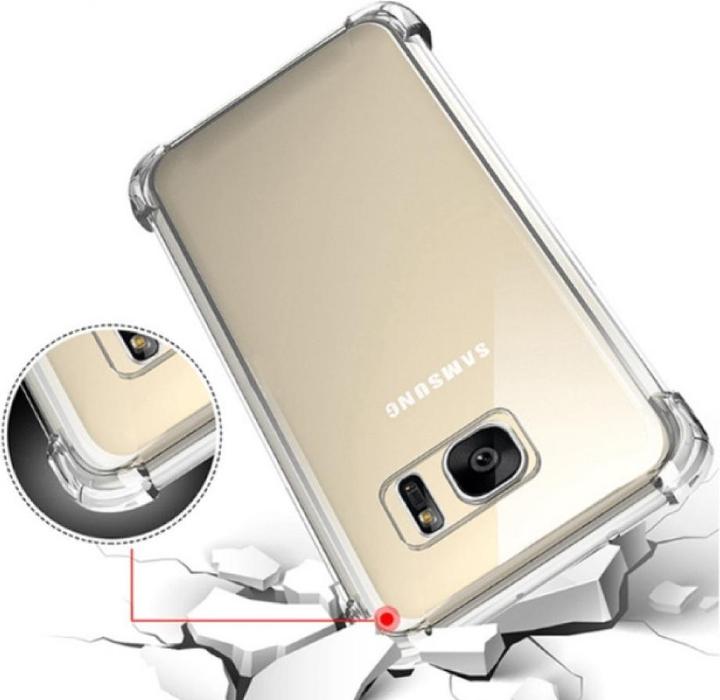 Actual product image Screenguard Samsung Galaxy S7 Edge Crystal Soft Airbag Bumper (Samsung Galaxy S7 Edge)