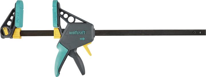 Actual product image wolfcraft wolfcraft 1 EHZ - Einhandzwinge PRO 100/450mm (450 mm)