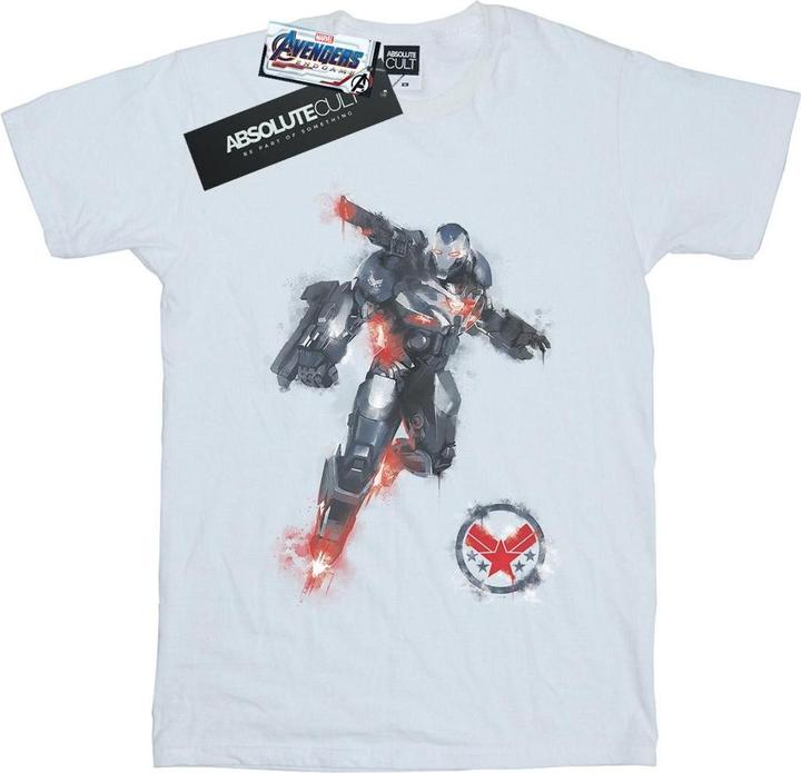 Avengers Endgame Painted War Machine TShirt (L)