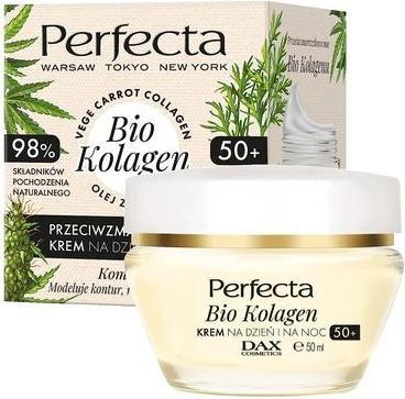 Actual product image PERFECTA Bio Kolagen 50+ przeciwzmarszczkowy krem na dzień i na noc 50ml (50 ml, 24h cream)