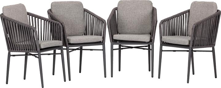 Produktbild Acamp Set 4x MANHATTAN Armsessel + 1x ATACAMA Tisch (180 cm)