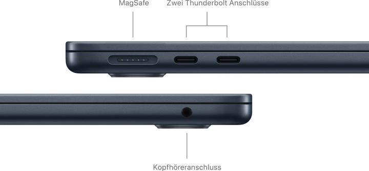 Actual product image Apple MacBook Air – 2024 (13.60", M3, 24 GB, 2000 GB, DE)