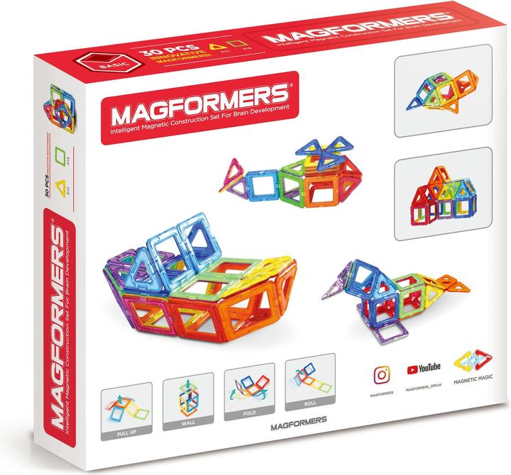 Produktbild Magformers Magnetic set, 30 pcs.