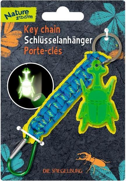 Actual product image Die Spiegelburg Leuchtener Schlsselanhnger Kfer