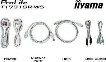 Actual product image iiyama T1731SR-W5 43CM 17IN TN TN (1280 x 1024 pixels, 17")