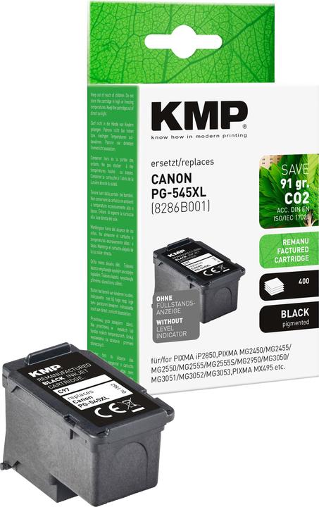 Image du produit KMP Cartouche d'encre C97 compatible avec Canon PG-545 XL (CF)